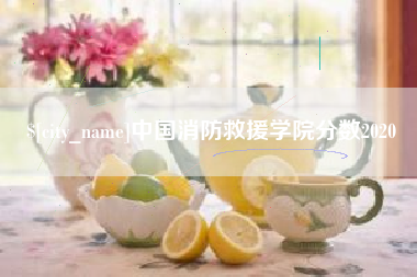 祁东中国消防救援学院分数2020