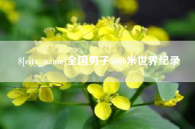 祁东全国男子5000米世界纪录