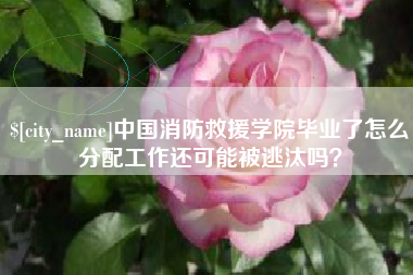 祁东中国消防救援学院毕业了怎么分配工作还可能被逃汰吗？