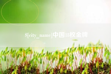 祁东中国18枚金牌