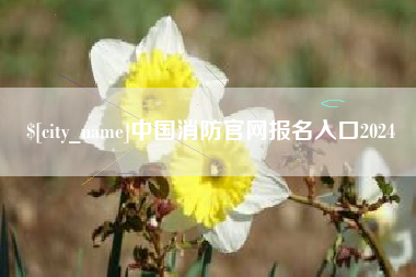 祁东中国消防官网报名入口2024