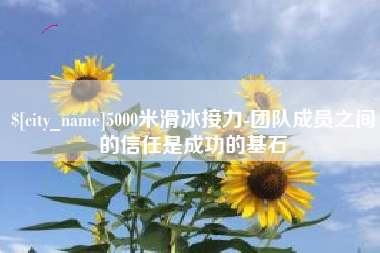 祁东5000米滑冰接力-团队成员之间的信任是成功的基石
