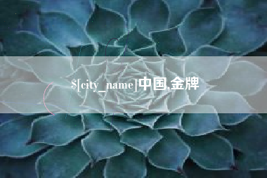 祁东中国,金牌