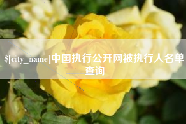 祁东中国执行公开网被执行人名单查询