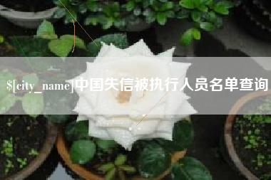 祁东中国失信被执行人员名单查询