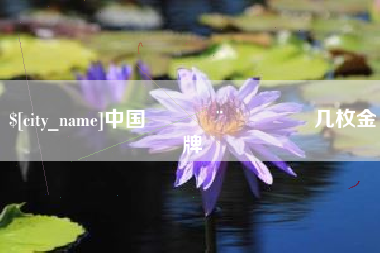 祁东中国🇨🇳几枚金牌