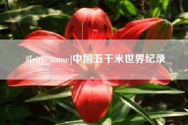 祁东中国五千米世界纪录