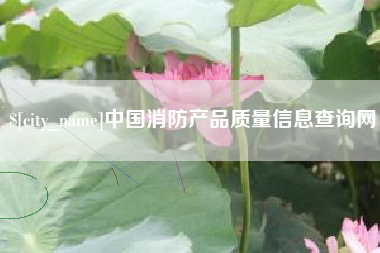 祁东中国消防产品质量信息查询网