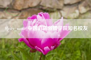 祁东中国消防救援学院知名校友