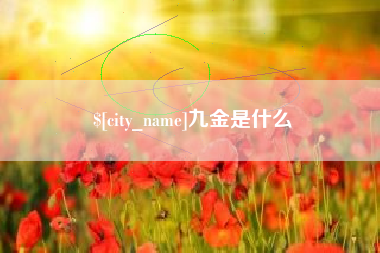 祁东九金是什么