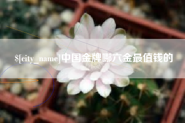 祁东中国金牌哪六金最值钱的