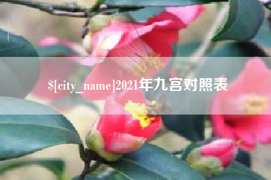 祁东2021年九宫对照表